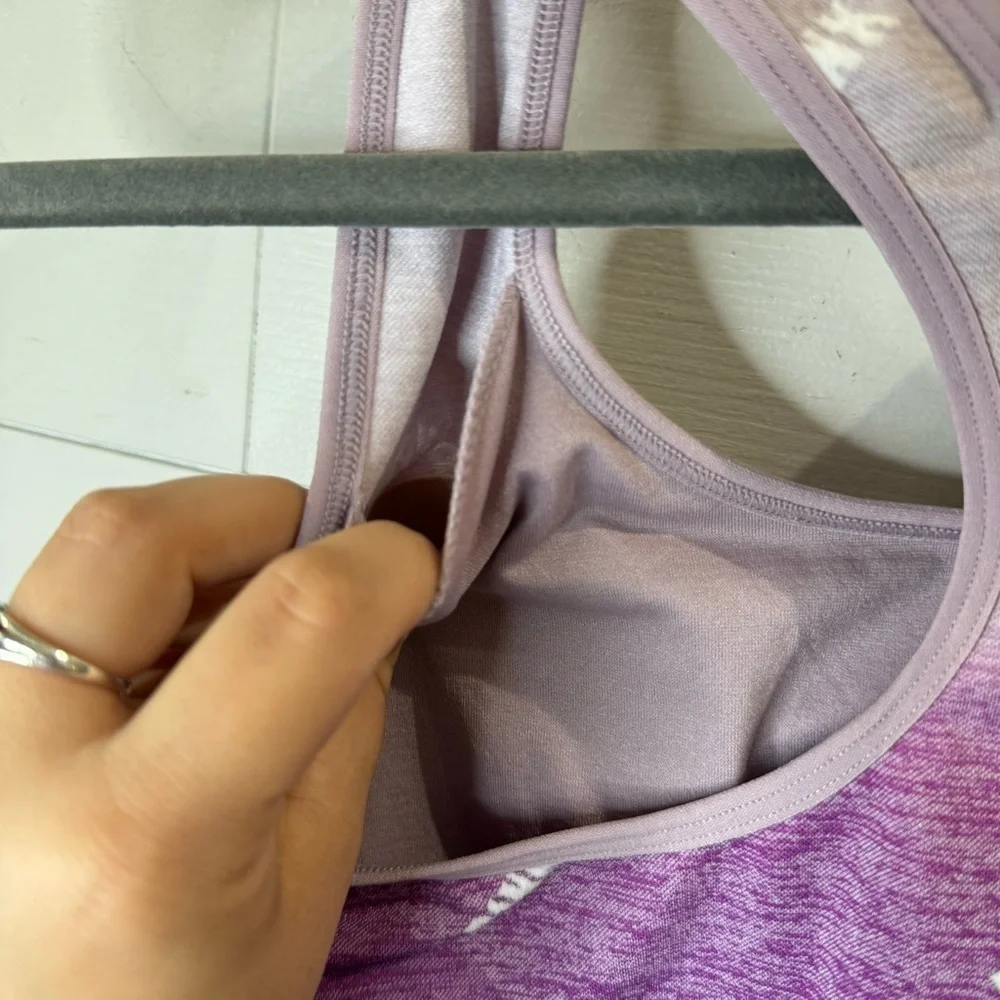 PINK Victoria's Secret Active Seamless Lightly Lined Ombre Sports Bra Medium
